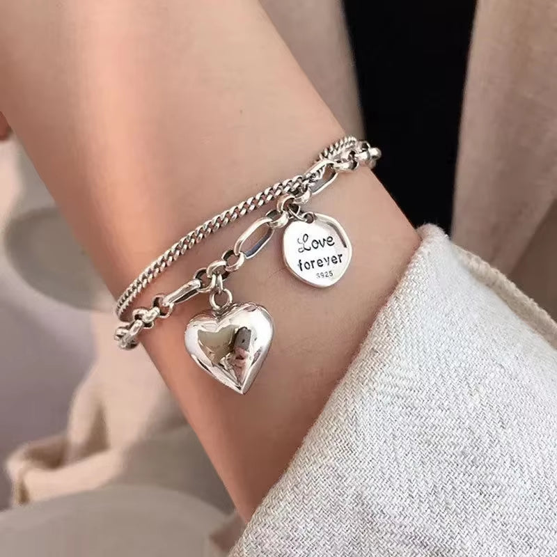 Hot Selling New Plant Clover Adjustable Bracelet for Women Gold Plated Single Sided Five Leaf Flower Charm Bracelet Jewelry Gift