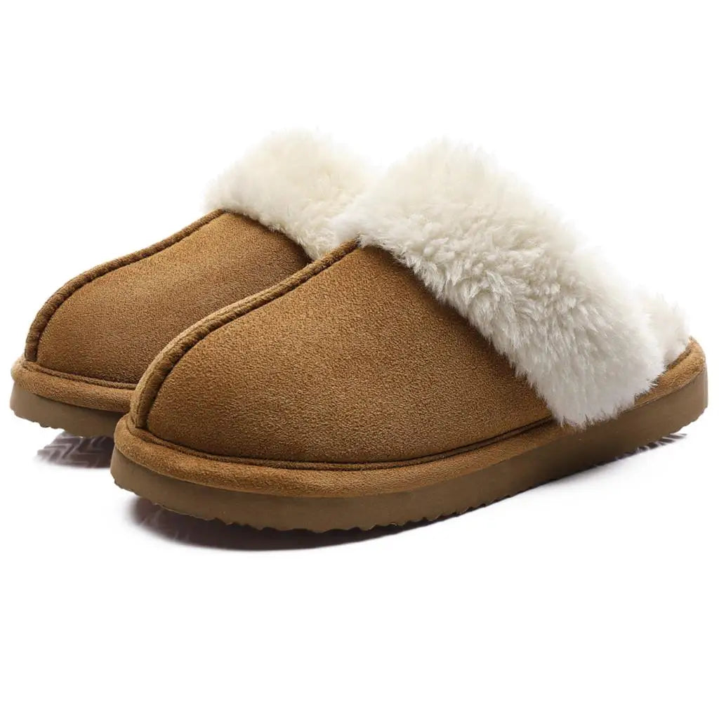 New Winter Fuzzy Women's Slippers – Soft & Cozy House Shoes