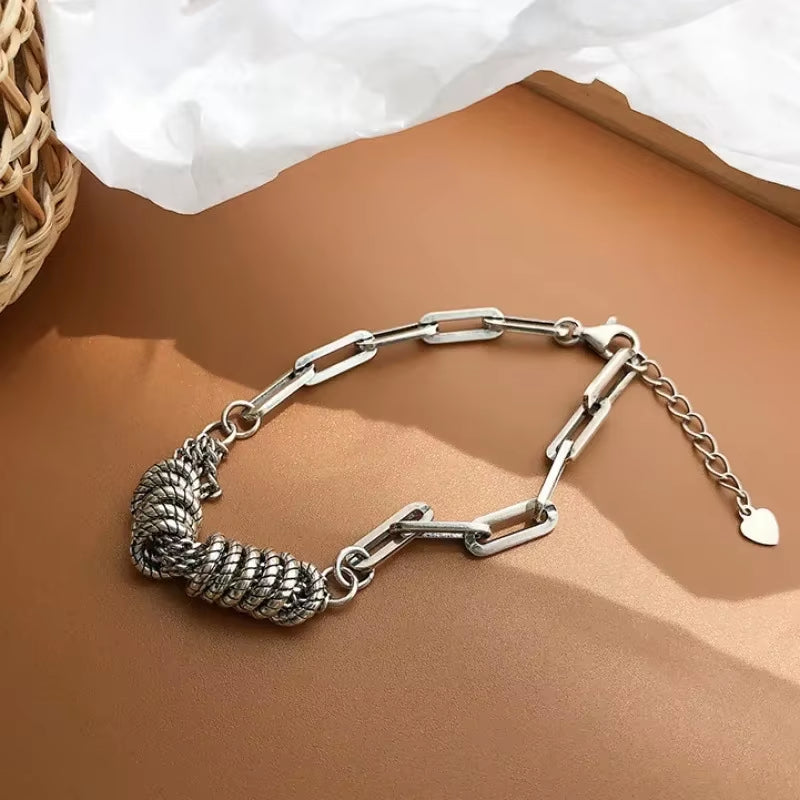 Hot Selling New Plant Clover Adjustable Bracelet for Women Gold Plated Single Sided Five Leaf Flower Charm Bracelet Jewelry Gift